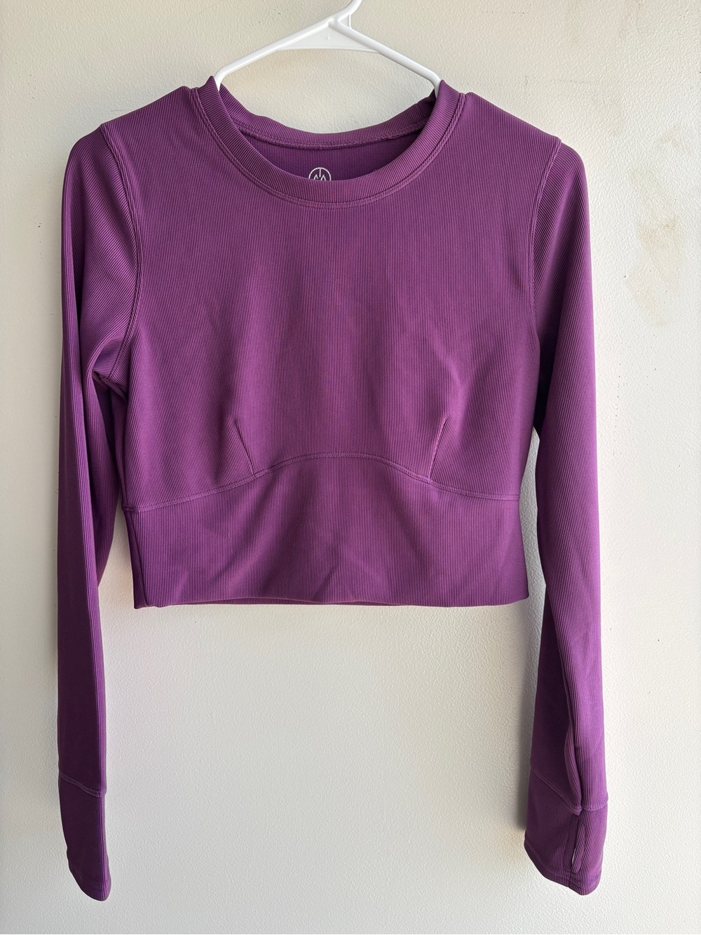 Move Theology Purple Crop Top Size M